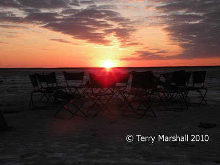 Click to enlarge Makgadikgadi Pans